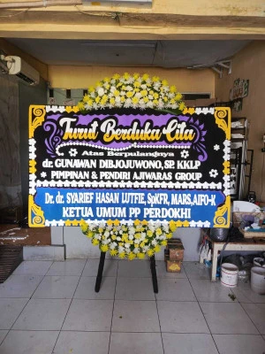 Papan Bunga di Sranten Karanggede